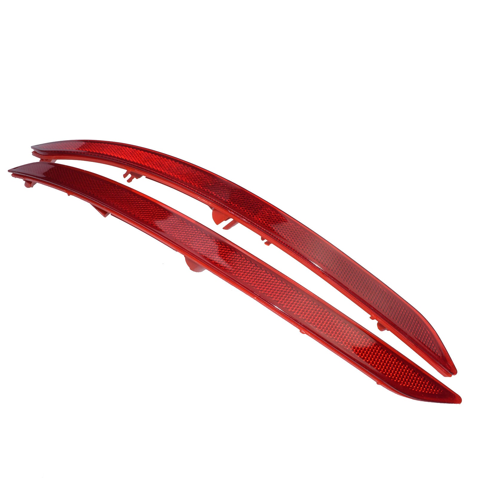 2PCS Left Right Side Bumper Face Bar Reflector for Hyundai for Elantra 2017-2018