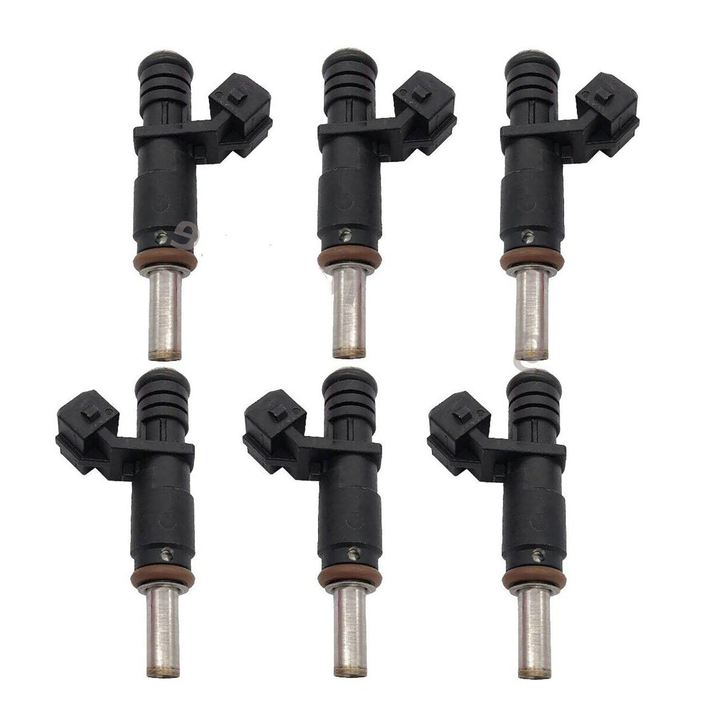 6pcs Fuel Injectors Replacement for BMW 128i 328i X3 X 5 Z4 525i 2.0L 2006-2012