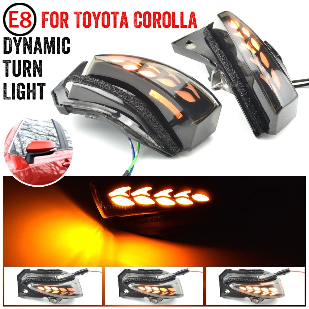 Dynamic Turn Light for Toyota REIZ for Corolla Sienta XP170 Yaris Cross XP210 E210