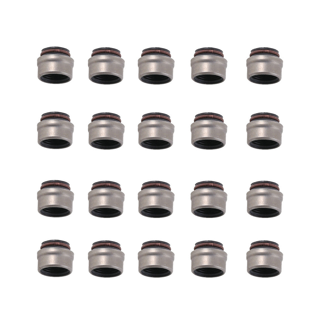 20Pcs 6mm Valve Stem Seals for VW for AUDI for SKODA for SEAT 1.8 1.8T 2.5 20V