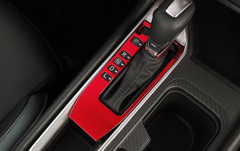 Central Console Gear Shift Frame for Nissan Sentra Sylphy 2020-2022 Red Steel