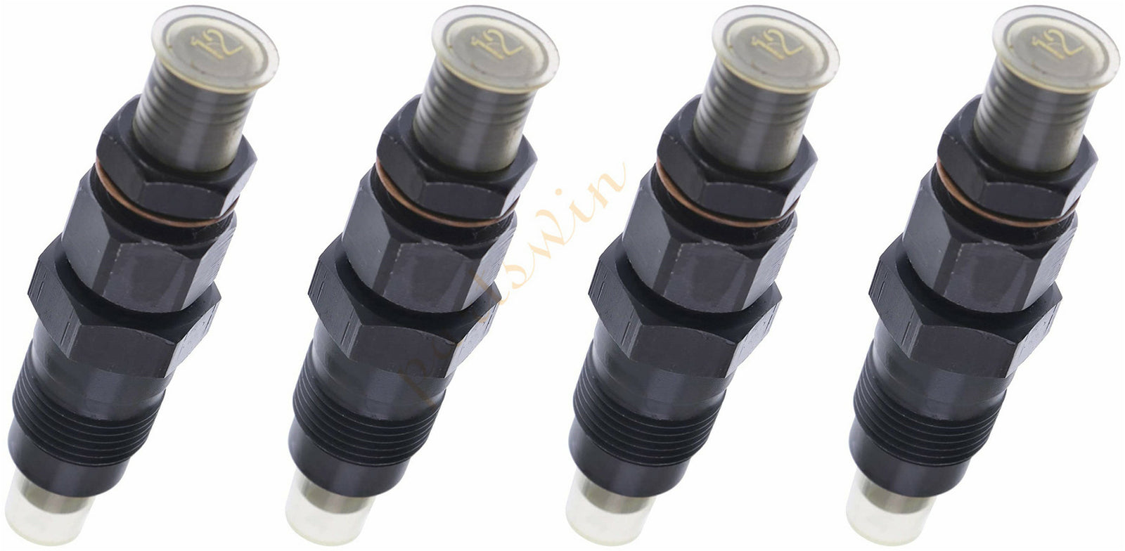 4 diesel fuel injectors 23600-59155 for Toyota Hilux 2LTE 90-93