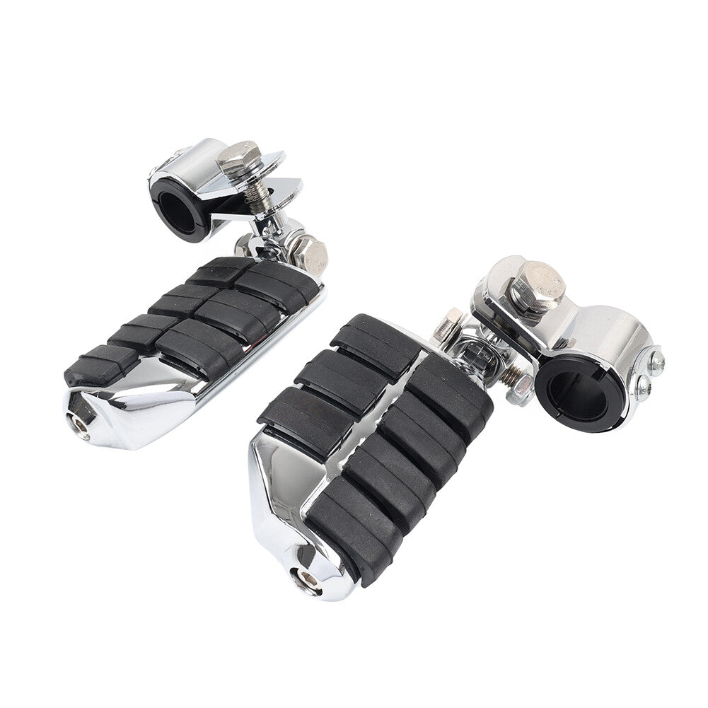 Universal Motorcycle Footpegs Highway Pegs Foot Rest 1-1/4 Fit for Harley for Honda