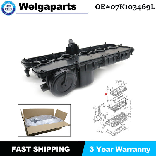 1PC for Volkswagen Beetle for Bora for Golf for Jetta for Passat 07K103469L New Valve Cover