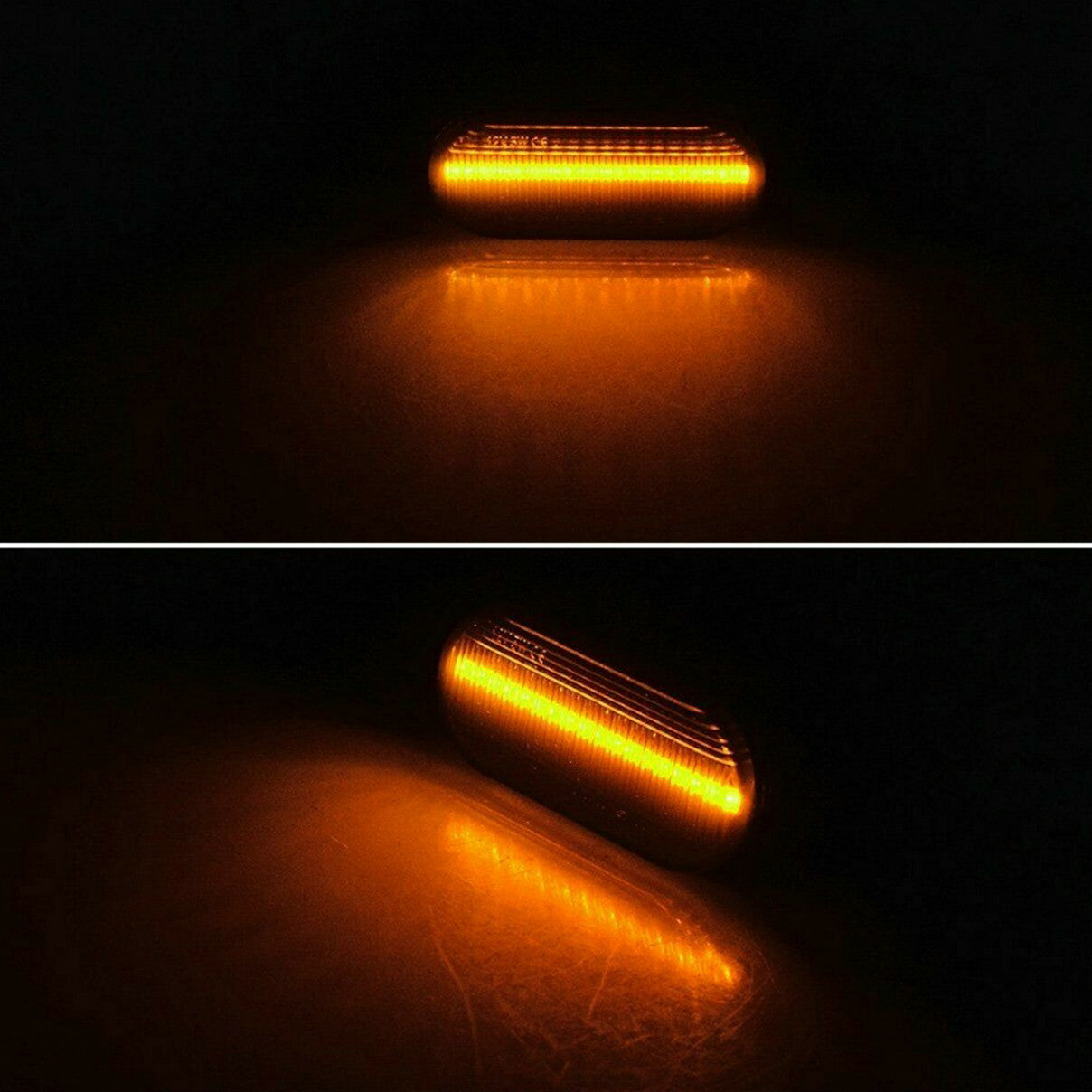 2-pack LED sequential side marker lights suitable for Volkswagen MK4, for Golf , for Jetta , GTI, R32, and Beetle.