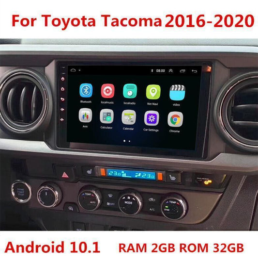 9 Player Android 10.1 Car GPS Radio Navi 2GB+32GB for Toyota Tacoma 2016-2020