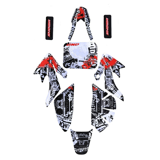 Rectifier graphic decals for Honda CRF50 110cc 125cc Dirt Bike Motocross