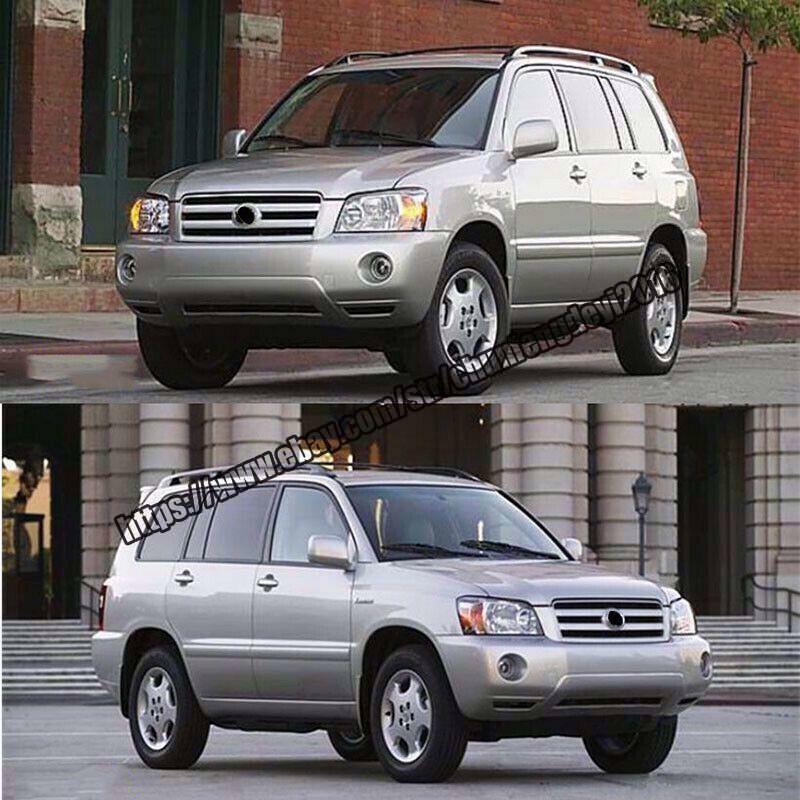 for Toyota Highlander KLUGER 2004-2006 Car Front Bumper Upper Grille Grid Trim