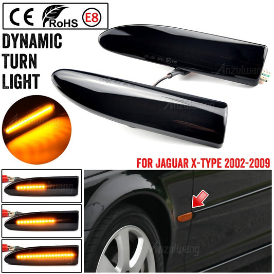 Dynamic Side Marker Turn Light for Jaguar X-TYPE 2002-2009