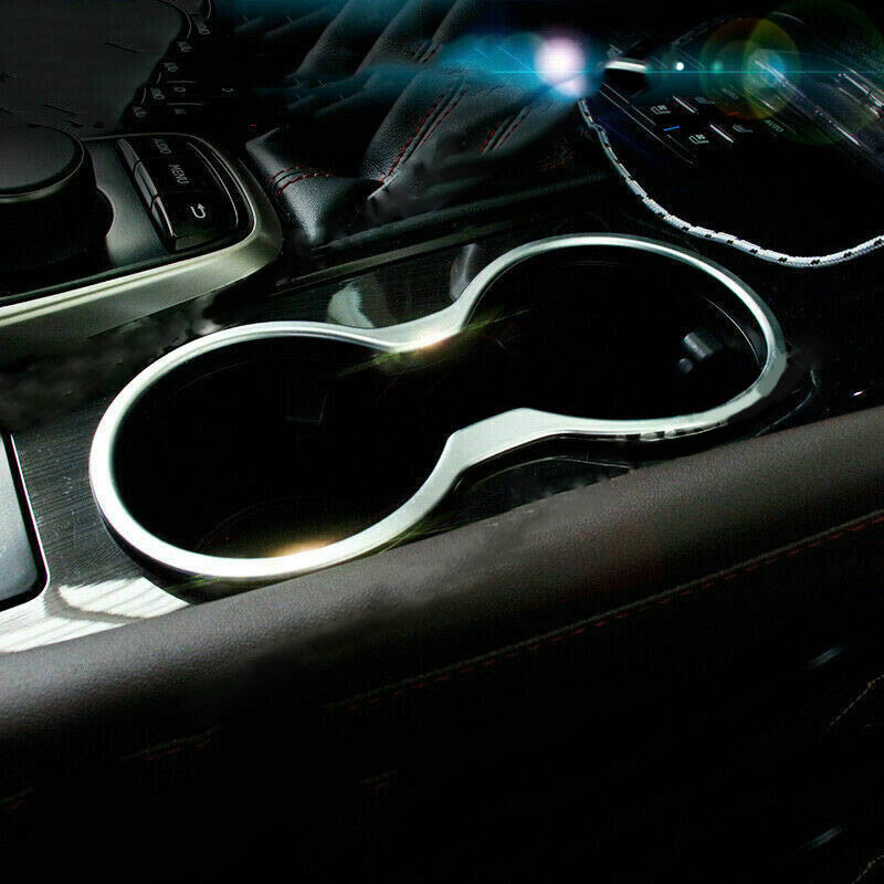 for Lexus RX350/450H 2016-21 Silver Center Console Watermug Holder Panel Trim