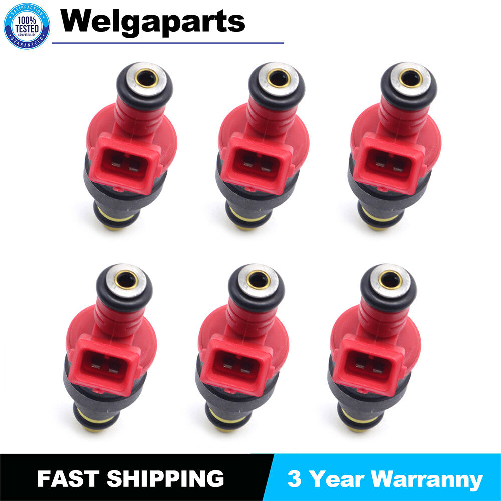 6pcs Fuel Injectors 0280150931 for Ford Ranger 93-96 4.0L for Mazda Navajo 93-94