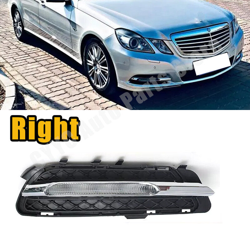 Right LED daytime running light fog lamp for Mercedes-Benz W212 E250 09-13
