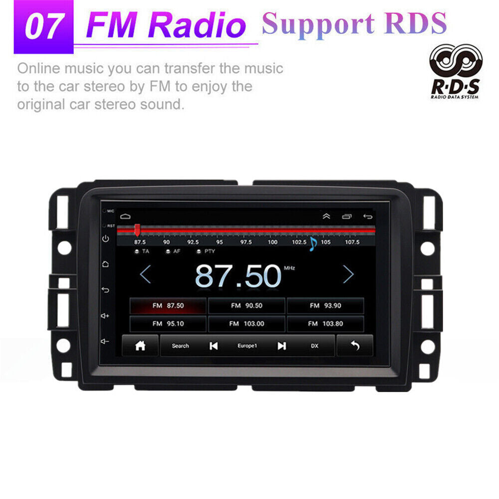 Android 13 for GMC Acadia for Chevy Traverse 2013 Car Radio For Apple Carplay GPS BT