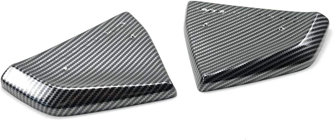 for Corvette C7 Stingray 2014-19حCarbon Rear Bumper Side Corner Splitters Aprons