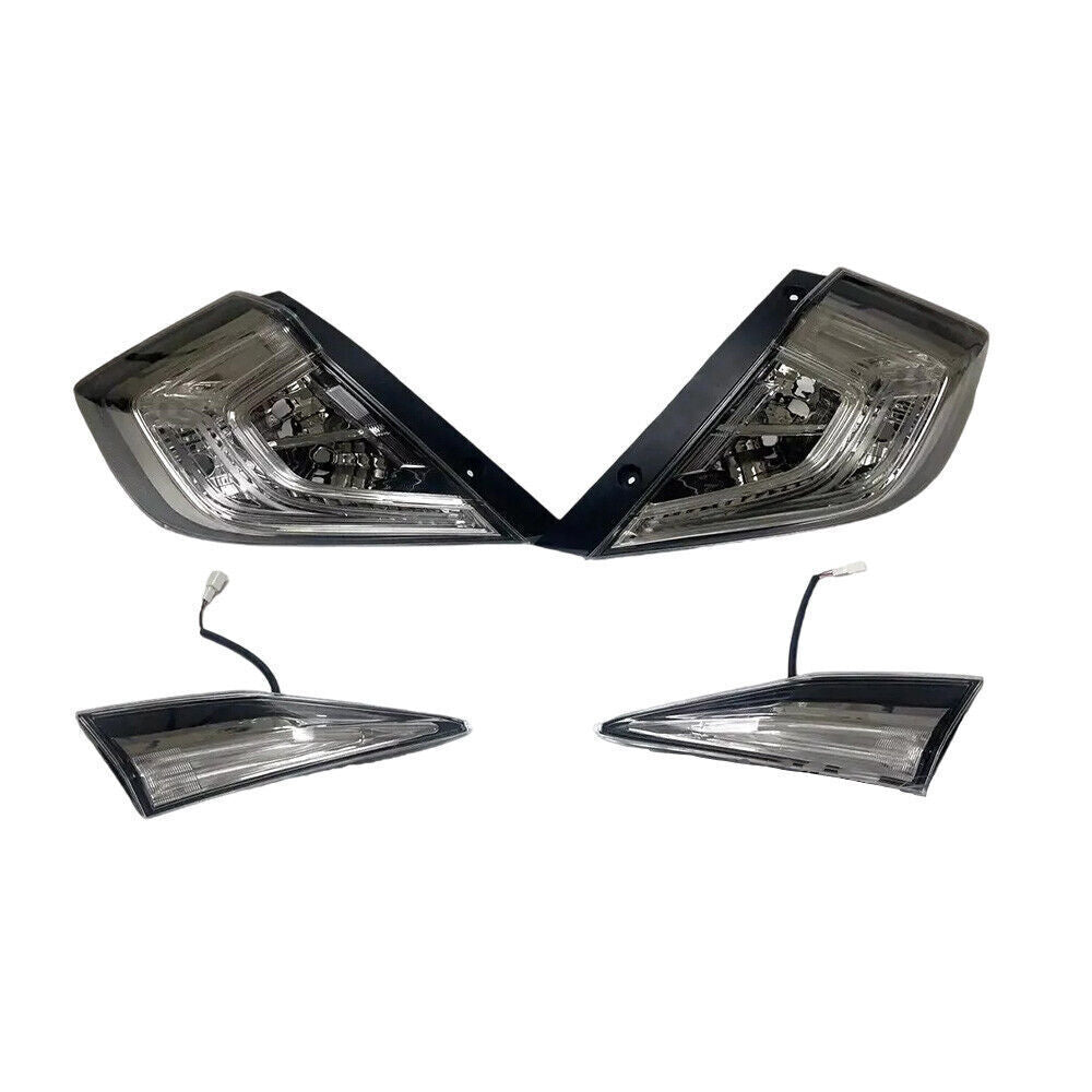 Crystal Clear Lens LED Tail Lights for Honda for Civic Sedan 2016-21 10th Gen