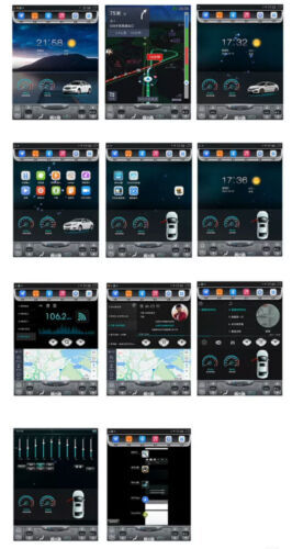 Navigation radio Android GPS 12.1 Touchscreen for Volkswagen for VW Phaeton 04~13