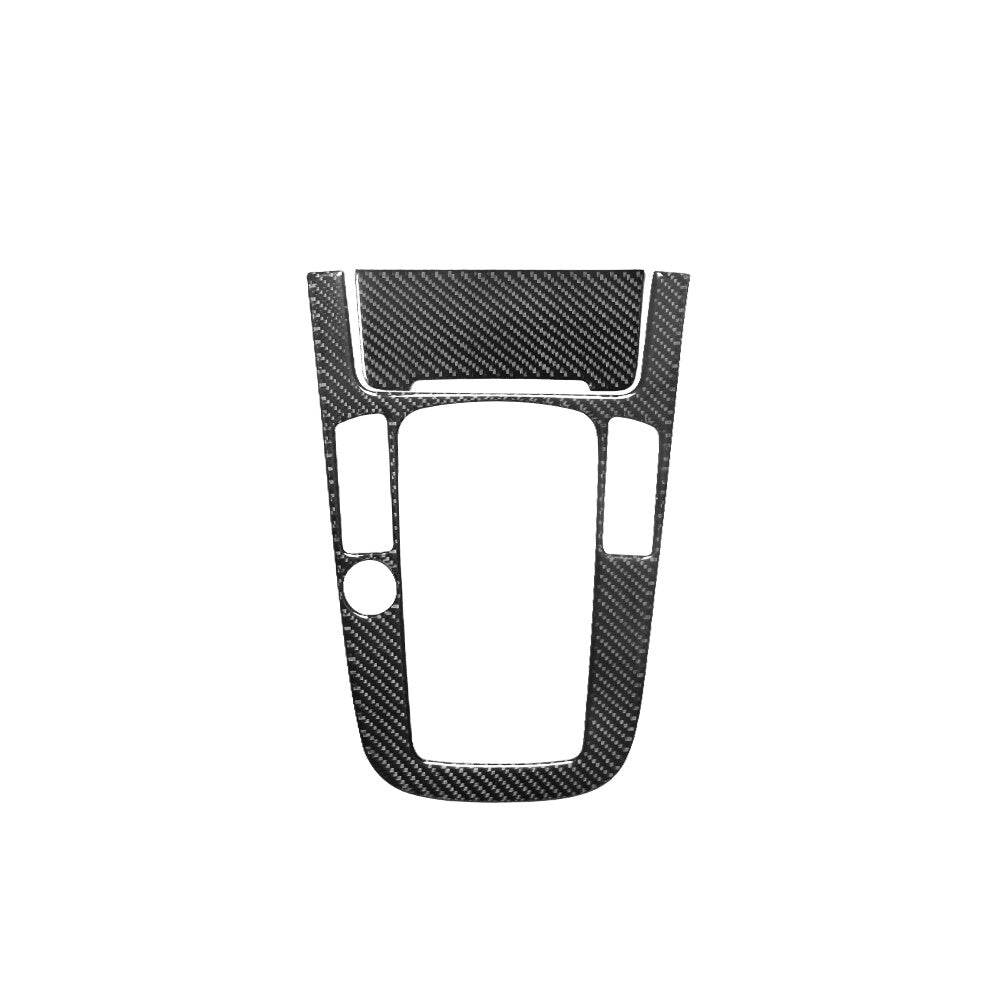 2X Carbon Fiber Shifter Frame Trim for Audi Q5 2009-2017