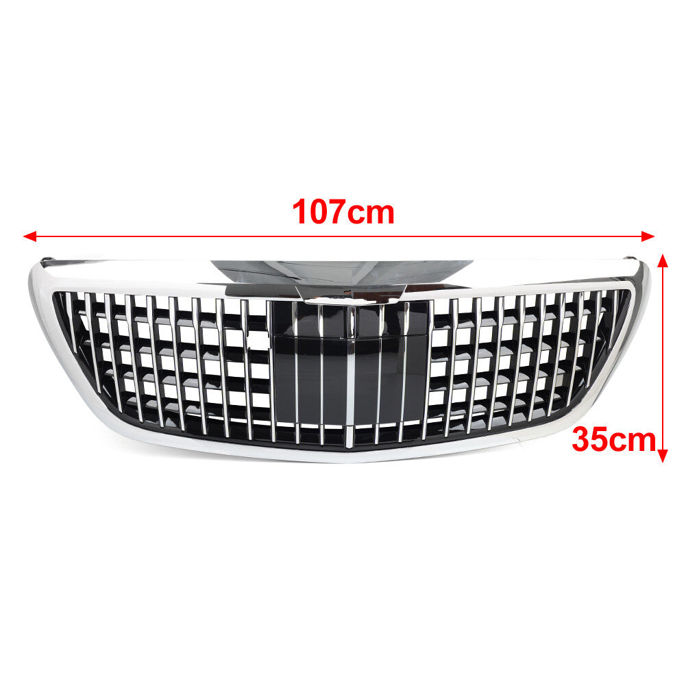 Front Bumper Radiator Hood Grille for Benz S-Class W222 2014-20