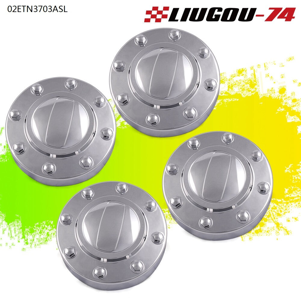 4-piece 1-ton Dually Alcoa alloy wheel center cap kit suitable for 11-16 for Dodge for Ram 3500