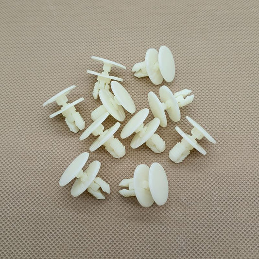 10-pack of nylon clip fasteners for Renault 908B86823R