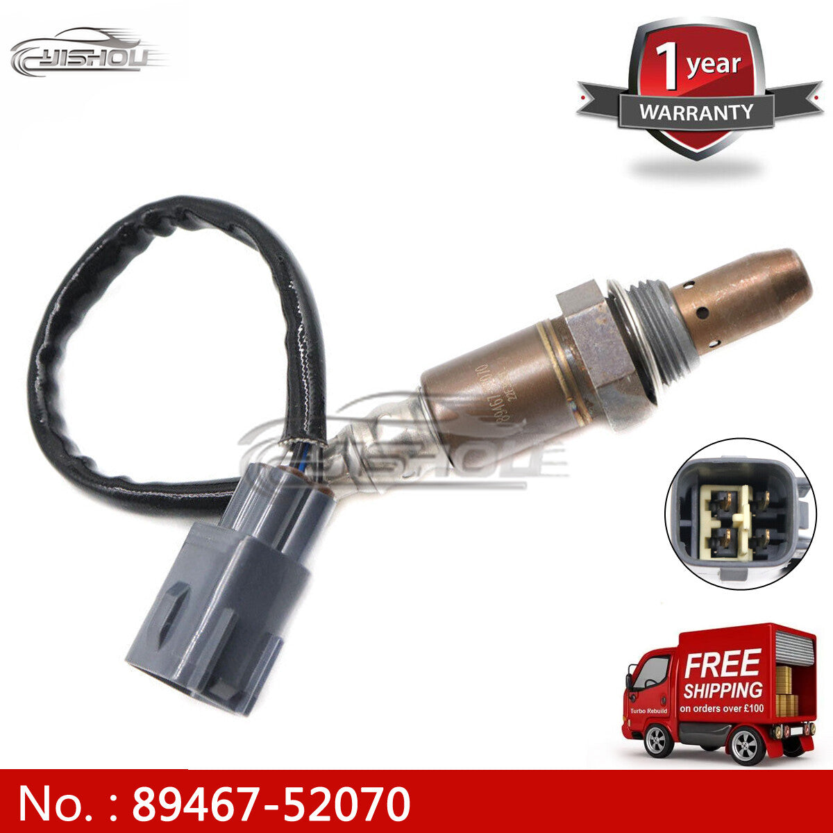 for Toyota Auris, for Corolla , Yaris, for Lexus ISII, all new model 89467-52070, front oxygen sensor