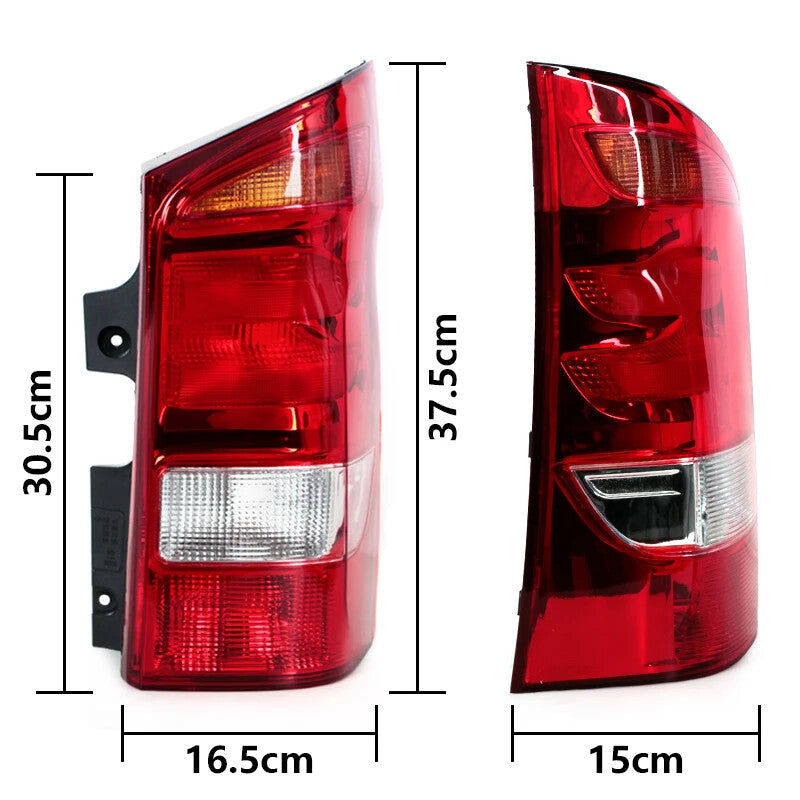 Right Tail Light Lamp Housing No bulb Cover for Benz Vito Valente W447 2015-2021