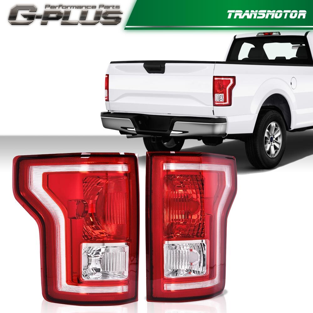 Suitable for 15-17 year old for Ford F-150 LH right halogen taillight assembly and brake light.