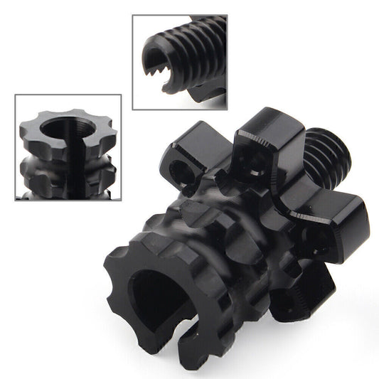 Black Clutch or Brake 8mm/M8 Cable Bolt Screw Adjuster for Motorcycle Dirt Bike
