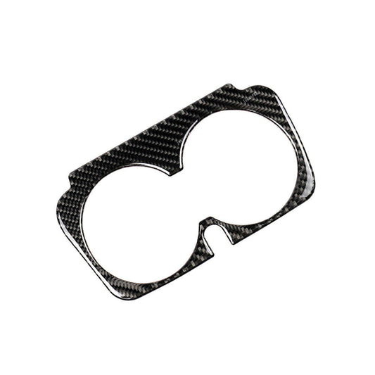 Carbon Fiber Inner Water Cup Holder Sticker Trim For W205 C300 C43 C63 2015-2018