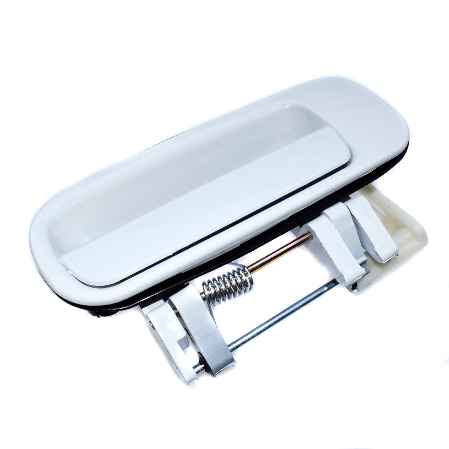 White exterior door handle on the passenger side, right rear, applicable to for Toyota for Camry .