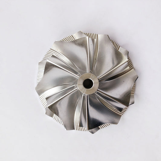TD07S 6+6 insert 66.63/84.00 mm racing turbine milling/bulk compressor wheel