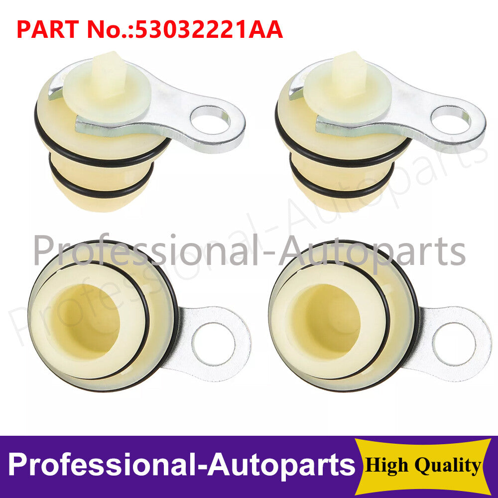 4PCS Non MDS Expansion Plug for Chrysler for Dodge for Jeep for Ram Hemi 5.7L 53032221AA