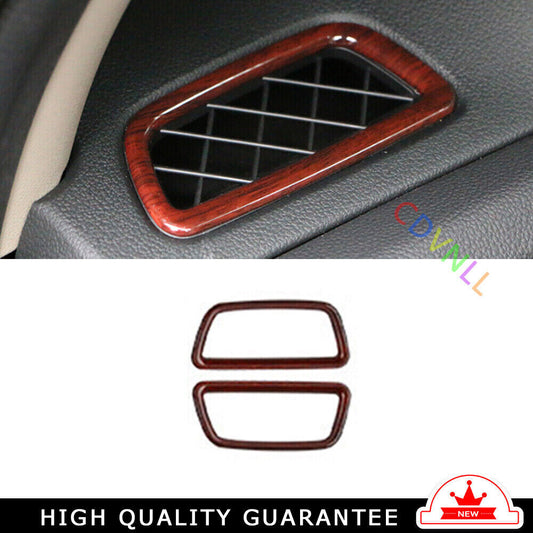 Instrument LR Air Outlet Vent Trim for Honda CRV CR-V 12-16 Peach Wood Grain