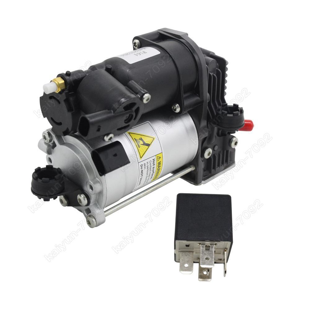 for Mercedes GL ML Class W164 GL450 X164 Air Suspension Compressor Pump + Relay
