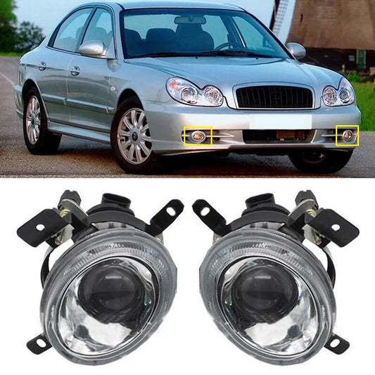 Pair of Bumper Fog Light Driving Lamps for Hyundai Sonata 2002-2005 LH + RH