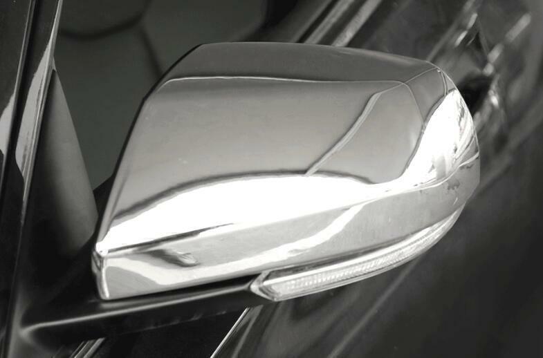 Fit for Cadillac ATS 2013-2019 chrome abs Rear View Side Mirror Cover Trim Caps