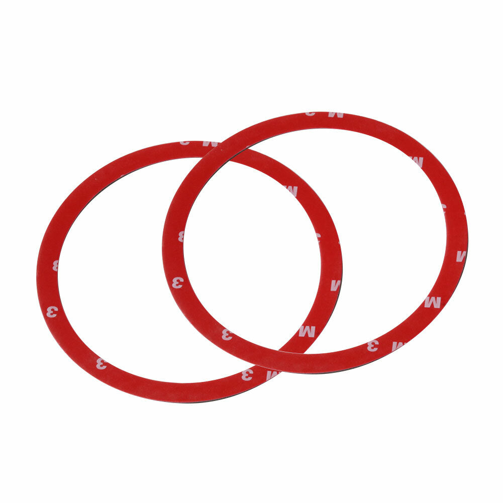 Red carbon fiber door speaker stickers suitable for BMW 3 Series E90 E92 2005-12
