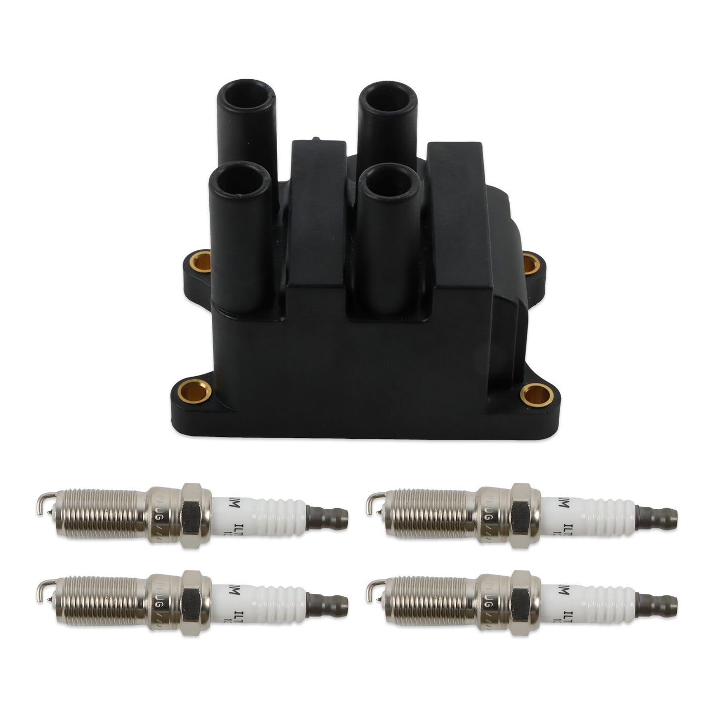 1x Ignition Coil4x Iridium Spark Plugs FD497 5019 for Ford Contour vastvehicle