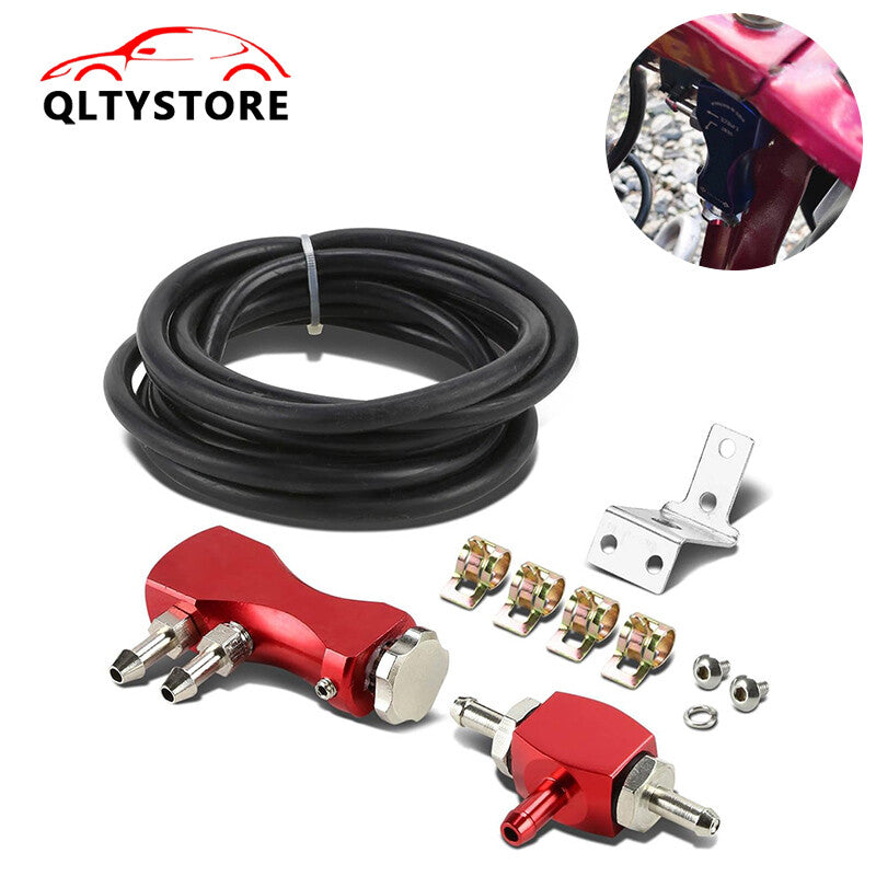 Adjustable Racing Universal Turbo 1-30 Psi Manual Boost Controller Kit Red