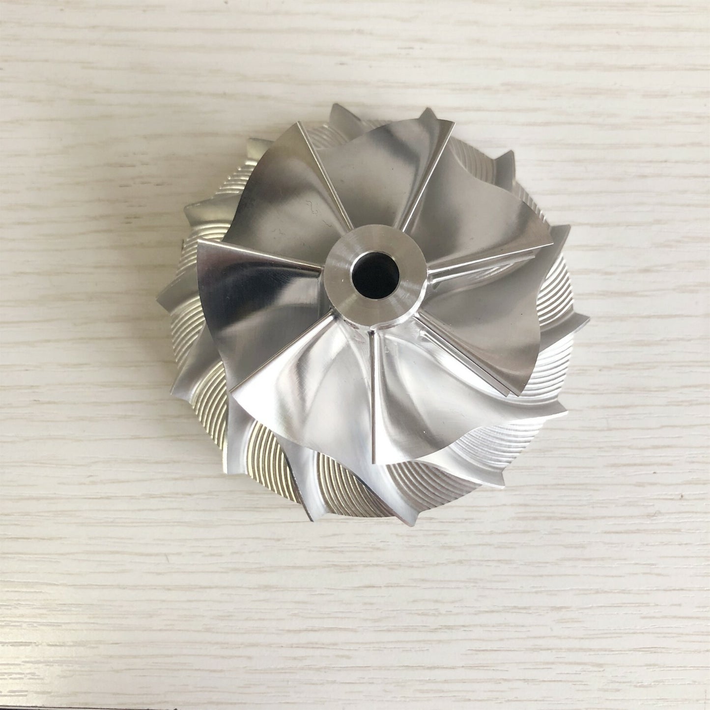 S300 62.98/87.38 mm 7+7 blade 1387-123-2001 turbo compactor wheel