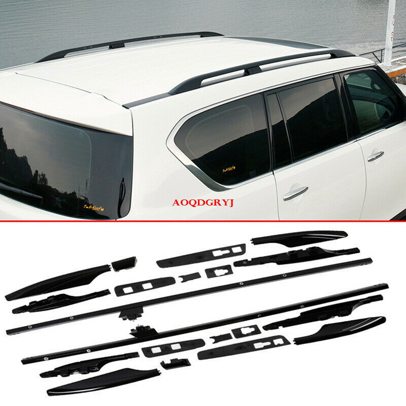 For Armada Patrol Y62 2012-22 Roof Rail Luggage Rack Baggage Carrier Cross alloy