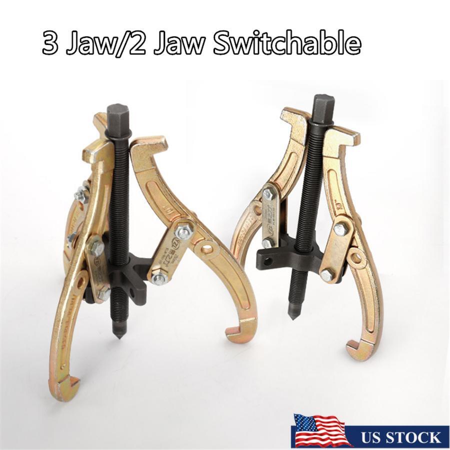 1PC Car 3 Jaw 2Jaw Switchable 4 Inch Carbon Steel Gear Pulley Bearing Puller Set