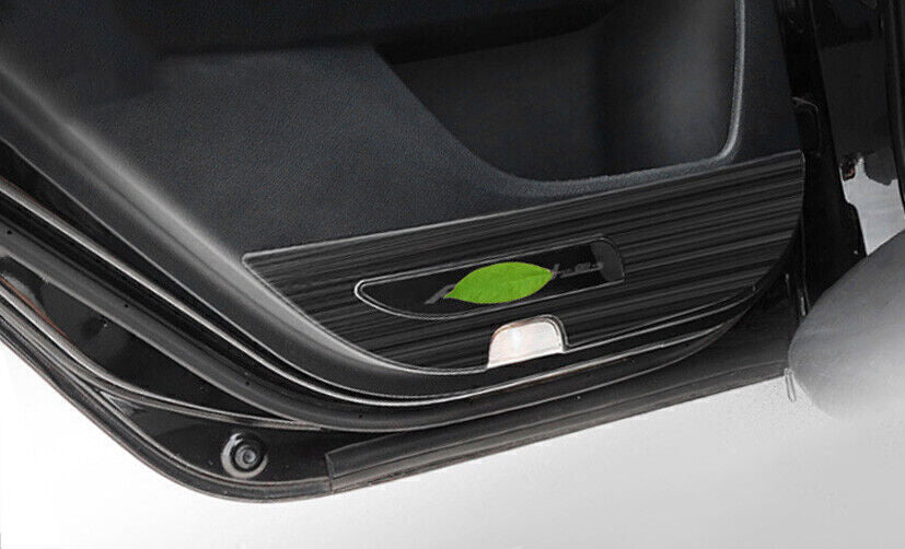 for Honda Accord 2018-2022 Black Stainless Car Door Anti-Kick Panel Cover Guards