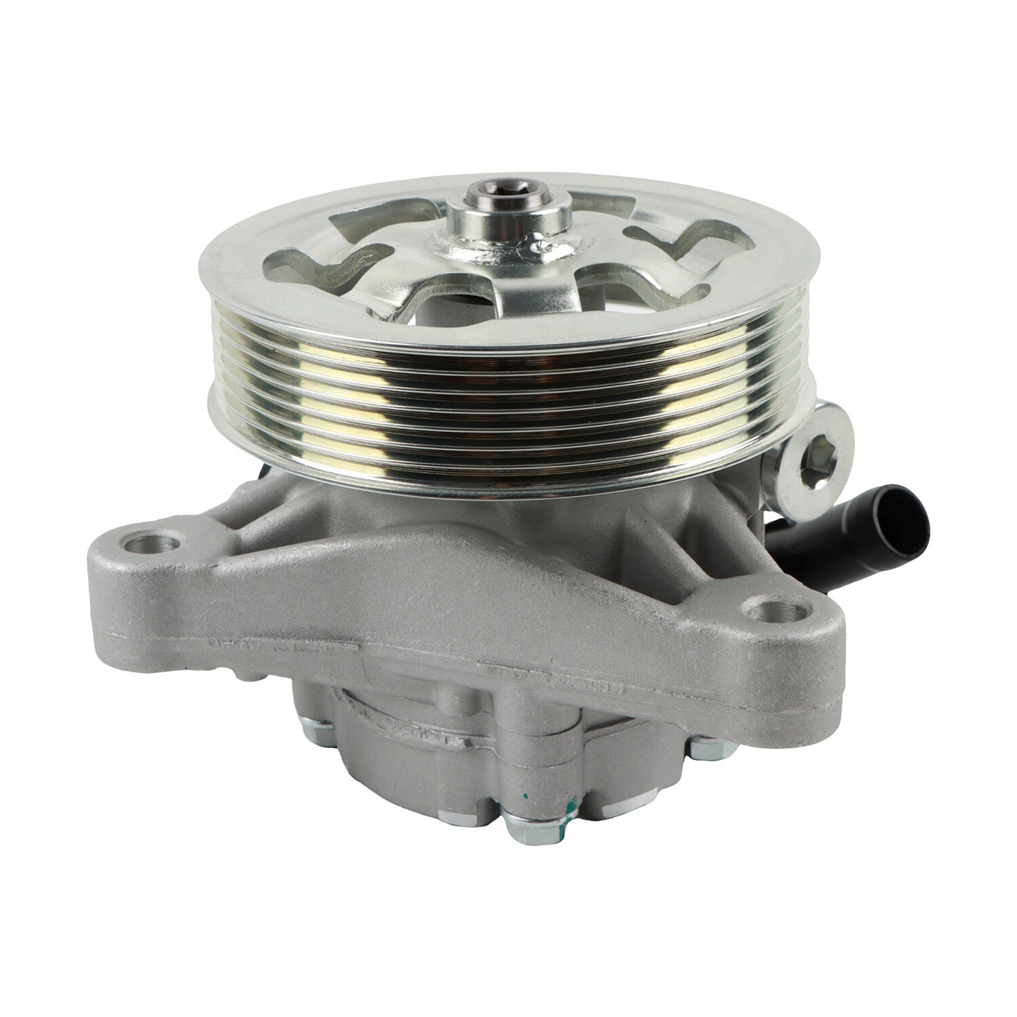 Power Steering Pump with Pulley for 2008 2009-2012 for Honda Accord L4 2.4L 21-5495