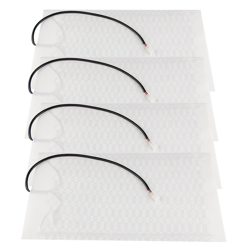 4 x 12V Universal Carbon Fiber Car for Seat Heater Element for Seat Heater Heating Pad Kit