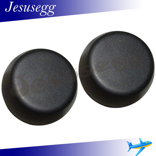 2x Black Rear Bumper Dome Bolt Cover for Toyota Tacoma 2005-2015 Tundra 00-06
