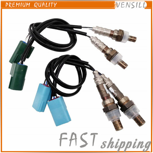 4PCS Front Rear Oxygen Sensor 234-4301 234-3113 for Nissan Altima 3.5L 2002-03