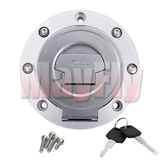 Fuel Gas Tank Cap Lock Cover Key Fit for Yamaha FZR600R FJ-09 FJ1200 FZ-1 Fazer