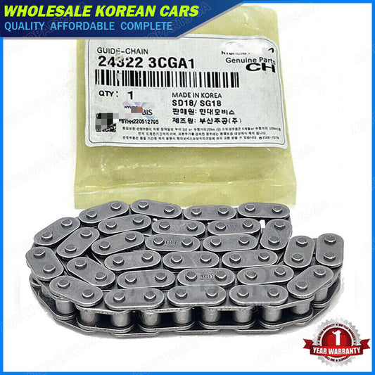 Oil pump chain suitable for Hyundai Azera for Genesis G90, for Kia Sorento 3.3L 3.8L  24322-3CGA1