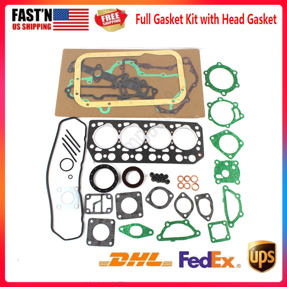 K4D Engine Full Gasket Kit with Head Gasket Fit for Mitsubishi D2001 MT2001X